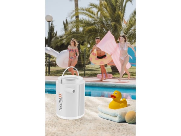 Technaxx TX-261, Oppblåsbar, 180 l/min, Batteri, 1360 mAh, 1,5 t, 13,5 W