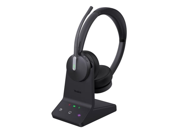 Yealink WH64 Workstation Dual - Hodesett - on-ear - DECT / Bluetooth - trådløs - Optimert for UC
