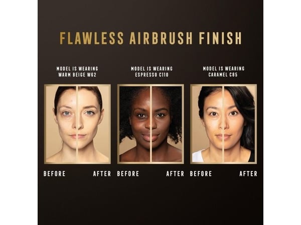 MAX FACTOR FACEFINITY All Day Flawless 3in1 Foundation No. W44 Warm Ivory 30ml