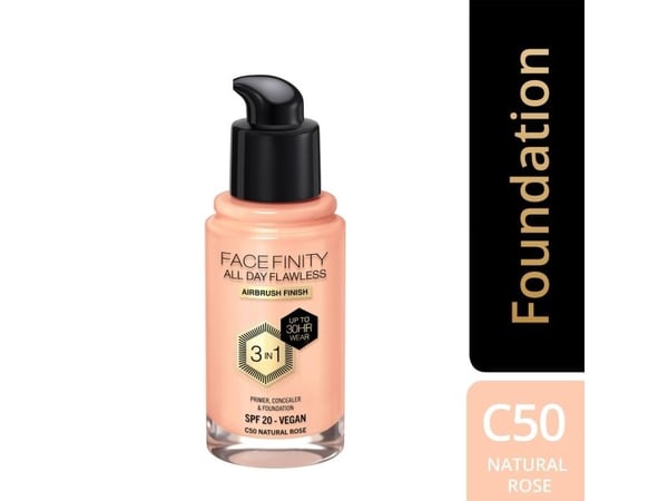 MAX FACTOR FACEFINITY 3-in-1 Foundation nro 50 30 ml