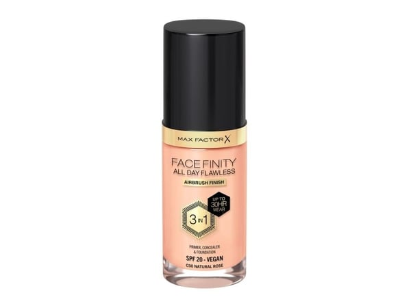 Max Factor Facefinity All Day Flawless Flexi-Hold 3-i-1 primer concealer foundation SPF20 50 30 ml