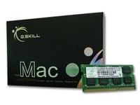 G.Skill SQ Series - DDR3 - modul - 4 GB - SO DIMM 204-pin - 1066 MHz / PC3-8500 - CL7 - 1.5 V - ikke-bufret - ikke-ECC