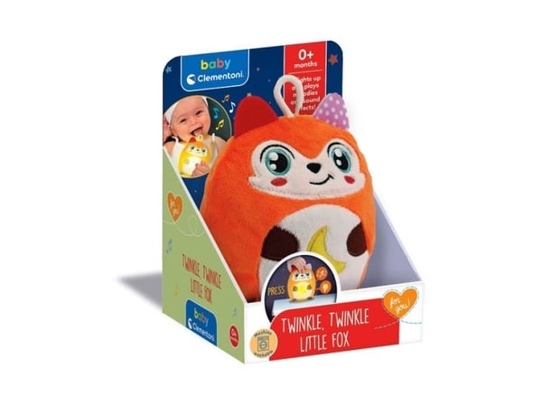 Clementoni Disney Baby 17555, Rev, Gir fra seg lyd, LR44, Batterier medfølger