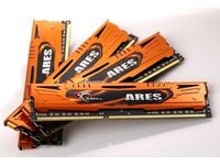G.Skill ARES - DDR3 - sett - 32 GB: 4 x 8 GB - DIMM 240-pin - 1600 MHz / PC3-12800 - CL10 - 1.5 V - ikke-bufret - ikke-ECC