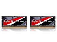 G.Skill Ripjaws F3-1600C11D-8GRSL - DDR3L - sett - 8 GB: 2 x 4 GB - SO DIMM 204-pin - 1600 MHz / PC3-12800 - CL11 - 1.35 V - ikke-bufret - ikke-ECC