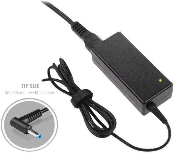 120W kannettavan tietokoneen laturi 19.5V 6.15A, 4.5x3.0mm + keskus, HP