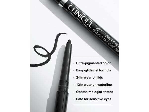 Clinique High Impact Gel Tech Eyeliner Intense Black 0.01 Ounces