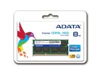 ADATA Premier Series - DDR3L - modul - 8 GB - SO DIMM 204-pin - 1600 MT/s / PC3L-12800 - CL11 - 1.35 V - ikke-bufret - ikke-ECC