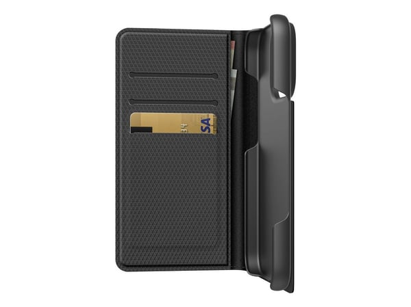 Black Rock 00228086, Folio, Apple, iPhone 16 Pro, 16 cm (6.3"), Svart