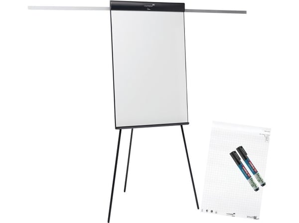 Legamaster SKETCH PRO mobile flipchart magnetisk - 3 ben - sammenklaplige
