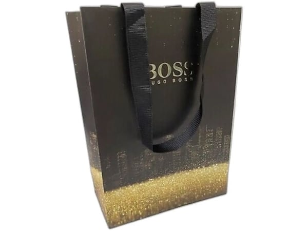 Hugo Boss, Boss, GWP papppose, svart, 25 x 18 x 9 cm for menn