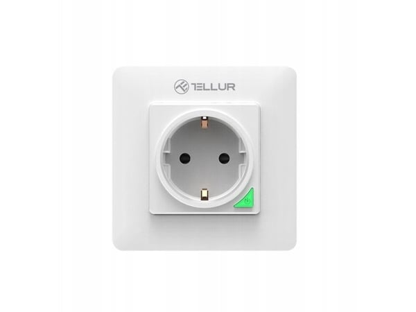 Tellur Smart WiFi Wall Plug 3000w, 16A, white
