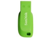 SanDisk Cruzer Blade - USB-flashstasjon - 16 GB - USB 2.0 - elektrisk grønn