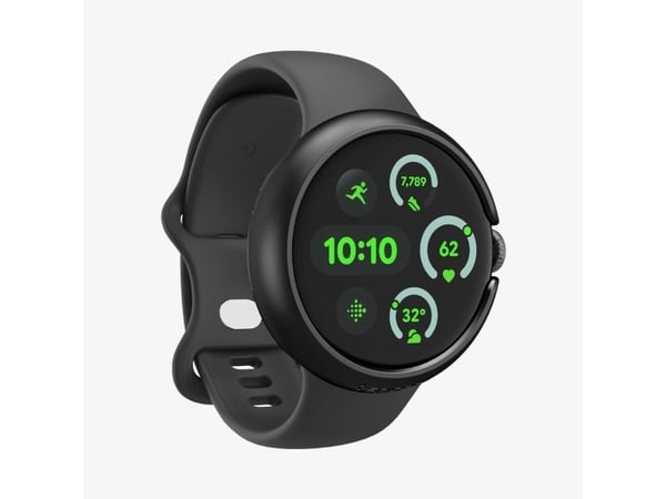 Spigen Pixel Watch 3 (41mm) Case, Sort, Google Pixel Watch 3 (45mm), Polykarbonat (PC), 42,7 mm, 13 mm, 43,2 mm