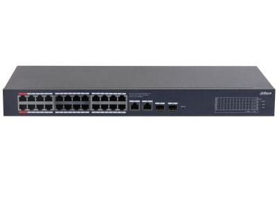 Dahua Technology CS4228-24GT-240, Hallittu, L2, Gigabit Ethernet (10/100/1000), Power over Ethernet -tuki, Telineasennus