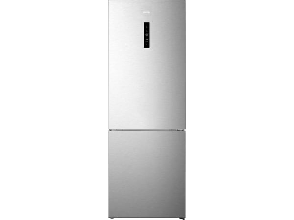 Gorenje G600 NRK720CAXL4 - Kylskåp/frys - bottenfrysskåp - bredd: 70.4 cm - djup: 69.4 cm - höjd: 201.3 cm - 495 liter - Klass C - rostfritt stål