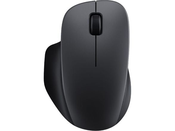 Xiaomi - Comfort Edition - mus - ergonomisk - 3 knapper - trådløs - 2.4 GHz - USB trådløs mottaker - svart
