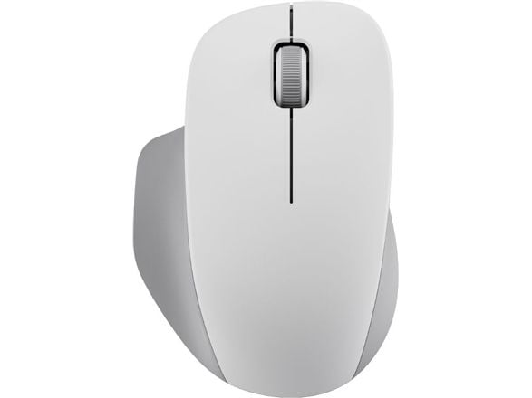 Xiaomi - Comfort Edition - mus - ergonomisk - 3 knapper - trådløs - 2.4 GHz - USB trådløs mottaker - hvit