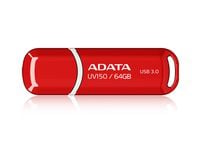 ADATA DashDrive UV150 - USB flash-enhet - 64 GB - USB 3.0 - röd