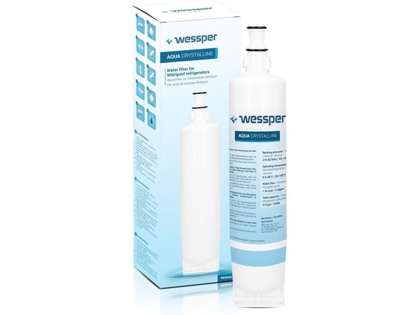 Wessper Wessper Aqua Crystalline – filterinnsats for vann til Whirlpool kjøleskap