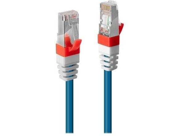 Lindy Cat.6 (A) SSTP / S/FTP PIMF Premium 5.0m, 5 m, RJ-45, RJ-45, Blå