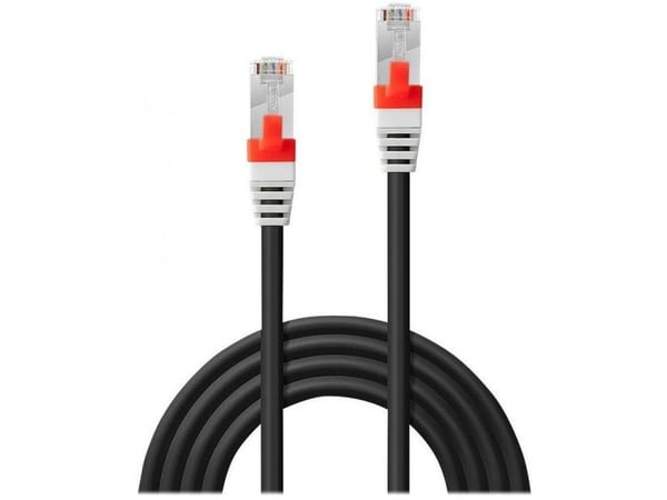 Lindy 45367, 7,5 m, Cat6a, S/FTP (S-STP), RJ-45, RJ-45, Svart