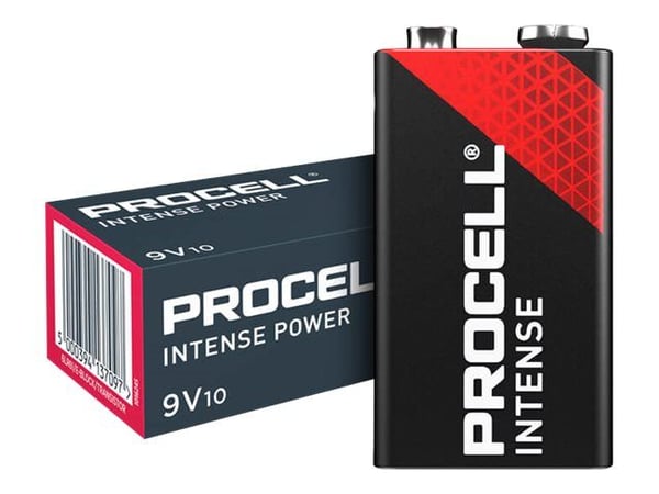 PROCELL Intense - Paristo 10 x 9V - Alkaliparisto - alkaliparisto