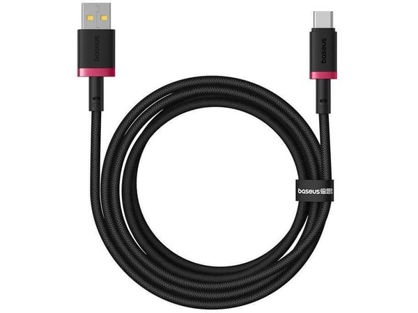 Baseus Dura Series USB-A til USB-C-kabel 60W 3A 2 m rød P10377802U01-03