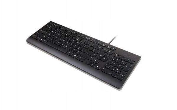 Lenovo Essential - Tastatur - USB - QWERTY - Nordisk - svart - brun boks