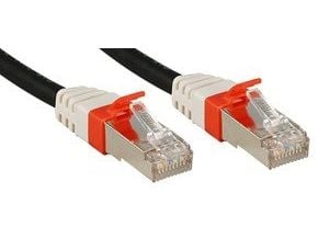 Lindy 45370, 20 m, Cat6a, S/FTP (S-STP), RJ-45, RJ-45, Svart