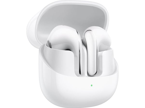 Xiaomi Buds 5 trådløse ørepropper ANC Bluetooth 5.4 BHR8117GL, keramisk hvit