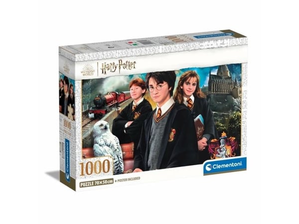Clementoni Wizarding world Harry Potter, 1000 stykker, Fjernsyn/ filmer, 18 år