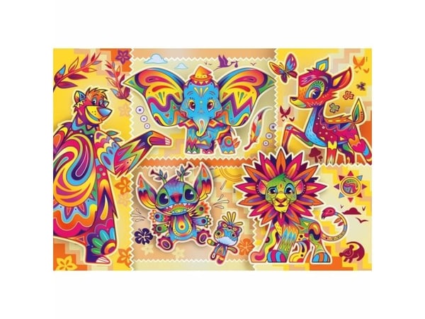 Clementoni Disney Classics, 1000 stk, Kunst, 18 År