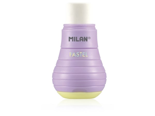 MILAN Sway Double Pencil Sharpener ja Eraser 12 kpl näyttö