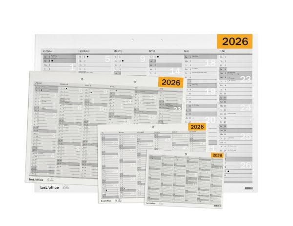 Seinäkalenteri A4 2026 DK