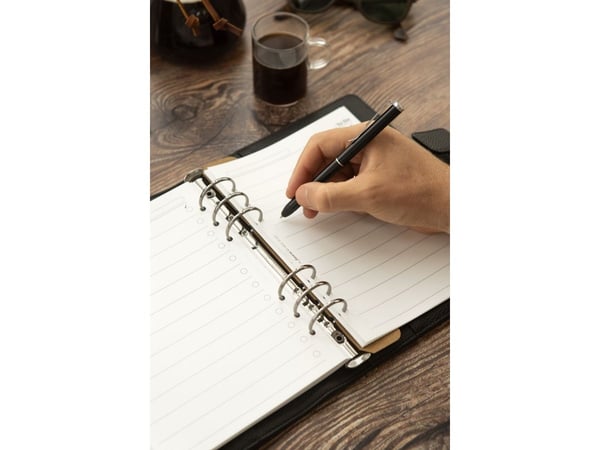 Filofax System Calendar Camden Personal Black