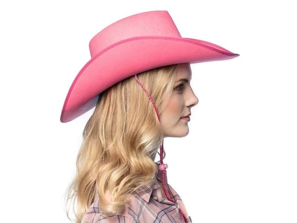 Boland 8712026043856, Hatt til kostyme, Voksen, Alle kjønn, Strykejern, Polyester, Rosa, 300 mm