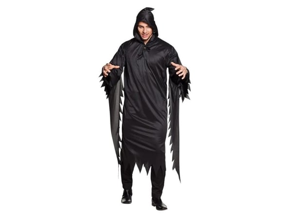 Boland 8712026790866, Fancy costume, Adult, Unisex, Black, M, L, Monochromatic