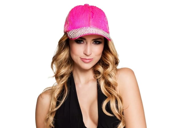 Boland 8712026042750, Kostymekappe, Voksen, Hunkjønn, Polyester, Polyethylen, Isopor, Rosa, 190 mm
