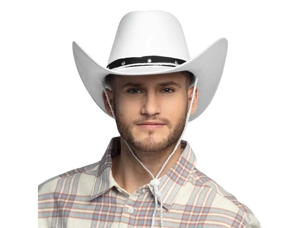 Boland 8712026043849, Hatt til kostyme, Voksen, Alle kjønn, Strykejern, Polyester, Hvit, 300 mm