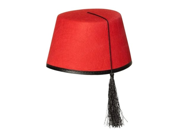 Boland 8712026040169, Maskeradhatt, Vuxen, Alla, Polyester, Svart, Röd, 200 mm