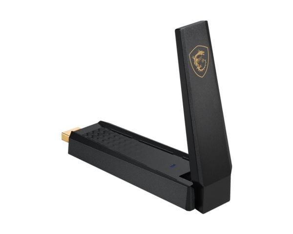 MSI AX E5400 - Nettverksadapter - USB 3.2 Gen 1 - Wi-Fi 6E