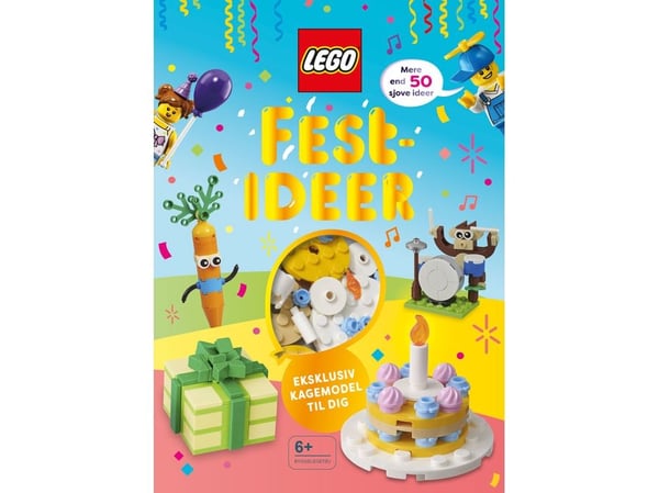 LEGO festidéer (bok med klossar) | LEGO | Språk: Danska