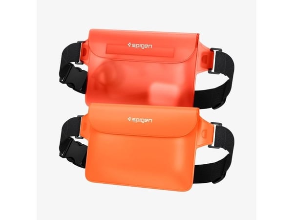Spigen Universal vattentätt fodral och midjeväska Orange AMP06021