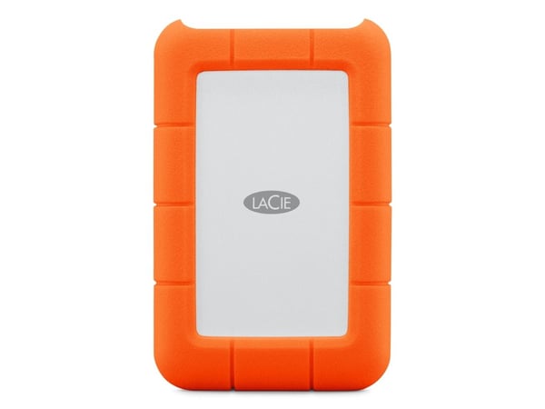 LaCie Rugged Mini - Harddisk - 1 TB - ekstern (bærbar) - USB 3.0 - 5400 rpm