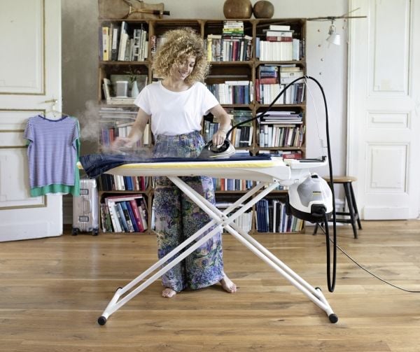 Kärcher SC 4 EasyFix IRON, Dampvasker (sylinder), 0,8 l, Svart, Hvit, 50 cm, 100 cm, 4 m