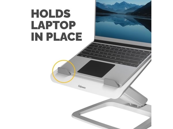 Fellowes Hana LT bærbar støtte Hvit, bærbar stativ, Hvid, Acrylonitrilbutadienstyren, 48,3 cm (19"), 342 mm, 396 mm