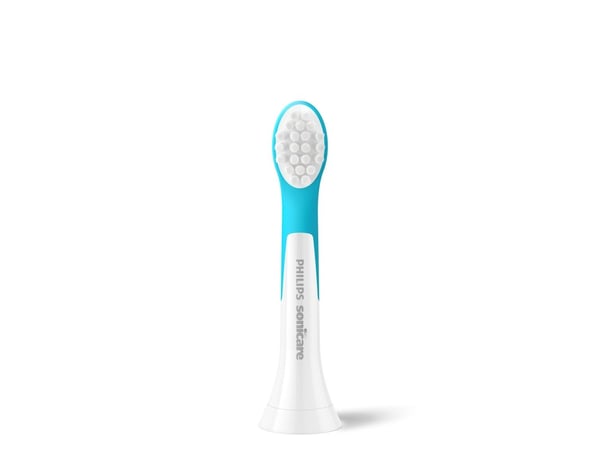 Philips Sonicare For Kids HX6032 - Utskiftningsbørstehode - for tannbørste - white/sea (en pakke 2)