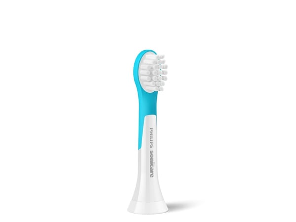 Philips Sonicare For Kids HX6032 - Utskiftningsbørstehode - for tannbørste - white/sea (en pakke 2)