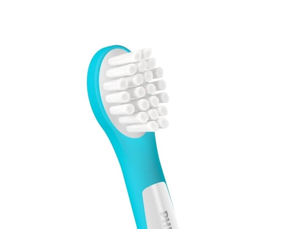 Philips Sonicare For Kids HX6032 - Utskiftningsbørstehode - for tannbørste - white/sea (en pakke 2)